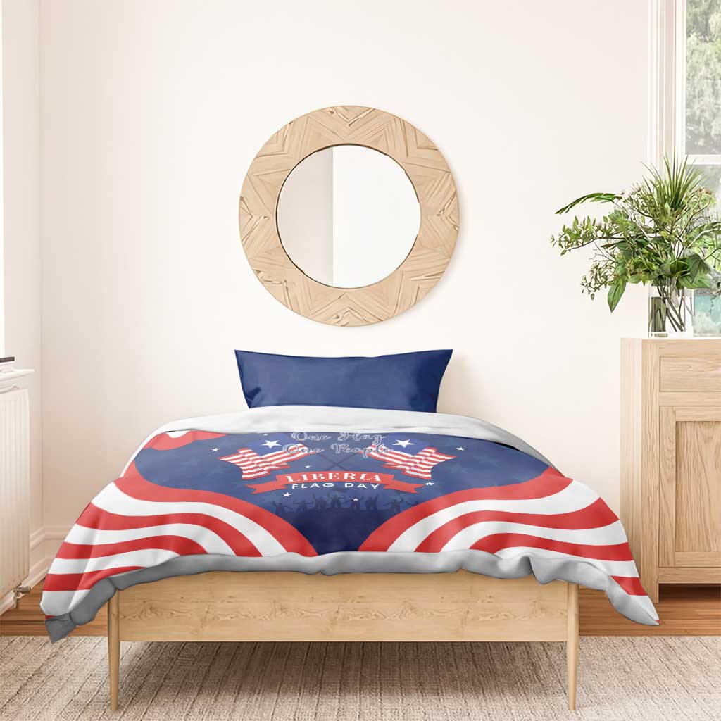 Liberia Flag Day Bedding Set One Flag One People - African Pride