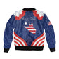 Personalized Liberia Flag Day Bomber Jacket One Flag One People - African Pride