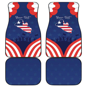 Liberia Flag Day Car Mats One Flag One People - African Pride