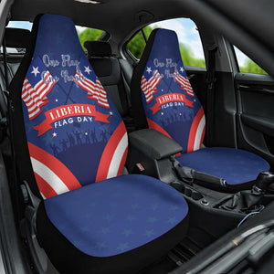 Liberia Flag Day Car Seat Cover One Flag One People - African Pride