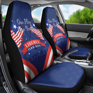 Liberia Flag Day Car Seat Cover One Flag One People - African Pride
