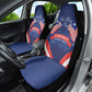 Liberia Flag Day Car Seat Cover One Flag One People - African Pride