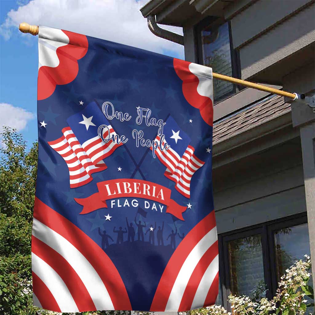 Liberia Flag Day Garden Flag One Flag One People - African Pride