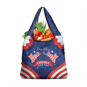 Liberia Flag Day Grocery Bag One Flag One People - African Pride