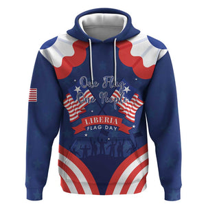 Personalized Liberia Flag Day Hoodie One Flag One People - African Pride