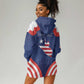 Personalized Liberia Flag Day Hoodie Dress One Flag One People - African Pride