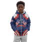 Personalized Liberia Flag Day Kid Hoodie One Flag One People - African Pride