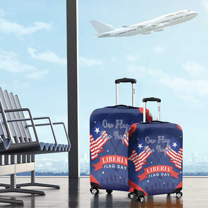 Liberia Flag Day Luggage Cover One Flag One People - African Pride