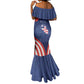 Personalized Liberia Flag Day Mermaid Dress One Flag One People - African Pride