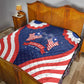 Liberia Flag Day Quilt One Flag One People - African Pride