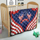 Liberia Flag Day Quilt One Flag One People - African Pride