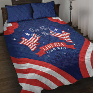 Liberia Flag Day Quilt Bed Set One Flag One People - African Pride