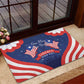 Liberia Flag Day Rubber Doormat One Flag One People - African Pride