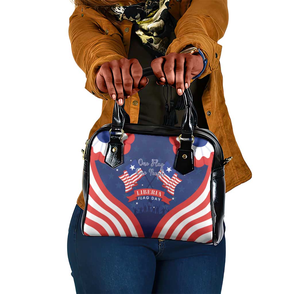 Liberia Flag Day Shoulder Handbag One Flag One People - African Pride