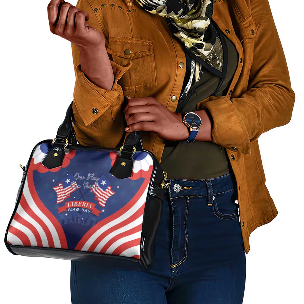 Liberia Flag Day Shoulder Handbag One Flag One People - African Pride