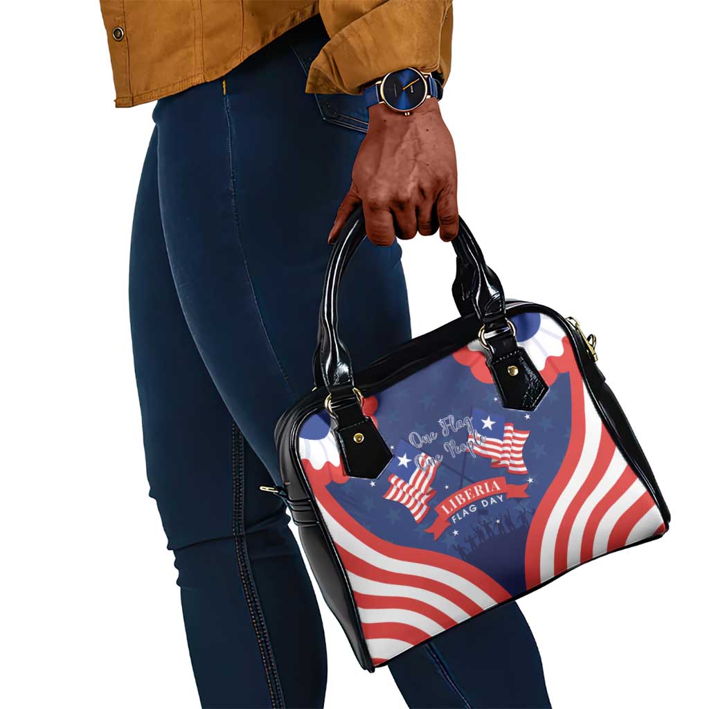 Liberia Flag Day Shoulder Handbag One Flag One People - African Pride