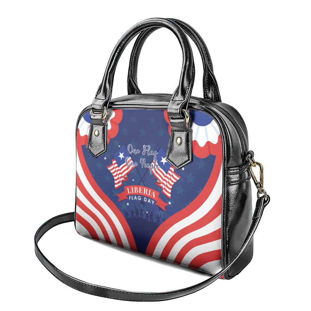 Liberia Flag Day Shoulder Handbag One Flag One People - African Pride