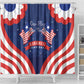 Liberia Flag Day Shower Curtain One Flag One People - African Pride