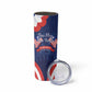 Personalized Liberia Flag Day Skinny Tumbler One Flag One People - African Pride