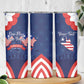 Personalized Liberia Flag Day Skinny Tumbler One Flag One People - African Pride