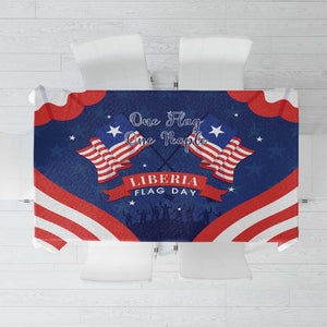 Liberia Flag Day Tablecloth One Flag One People - African Pride