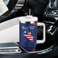 Personalized Liberia Flag Day Tumbler With Handle One Flag One People - African Pride