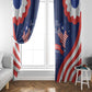 Liberia Flag Day Window Curtain One Flag One People - African Pride