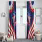 Liberia Flag Day Window Curtain One Flag One People - African Pride