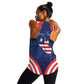 Personalized Liberia Flag Day Women Racerback Tank One Flag One People - African Pride