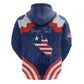 Personalized Liberia Flag Day Zip Hoodie One Flag One People - African Pride
