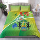 Gabon Independence Day Bedding Set Gradient Style - African Pride