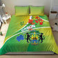 Gabon Independence Day Bedding Set Gradient Style - African Pride