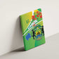 Gabon Independence Day Canvas Wall Art Gradient Style - African Pride