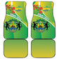 Gabon Independence Day Car Mats Gradient Style - African Pride