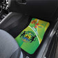 Gabon Independence Day Car Mats Gradient Style - African Pride