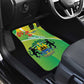 Gabon Independence Day Car Mats Gradient Style - African Pride