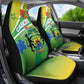 Gabon Independence Day Car Seat Cover Gradient Style - African Pride