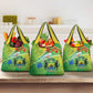 Gabon Independence Day Grocery Bag Gradient Style - African Pride