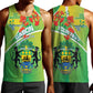 Personalized Gabon Independence Day Men Tank Top Gradient Style - African Pride