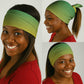 Gabon Independence Day Neck Gaiter Gradient Style - African Pride