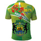 Personalized Gabon Independence Day Polo Shirt Gradient Style - African Pride