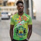 Personalized Gabon Independence Day Polo Shirt Gradient Style - African Pride