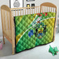 Gabon Independence Day Quilt Gradient Style - African Pride