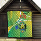 Gabon Independence Day Quilt Gradient Style - African Pride