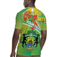 Personalized Gabon Independence Day Rugby Jersey Gradient Style - African Pride