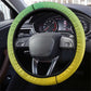 Gabon Independence Day Steering Wheel Cover Gradient Style - African Pride
