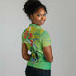 Personalized Gabon Independence Day Women Polo Shirt Gradient Style - African Pride
