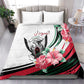 Sudan Bedding Set Sudanese Secretary Bird With Hibiscus - African Pride