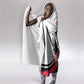 Sudan Hooded Blanket Sudanese Secretary Bird With Hibiscus - African Pride