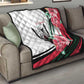 Sudan Quilt Sudanese Secretary Bird With Hibiscus - African Pride